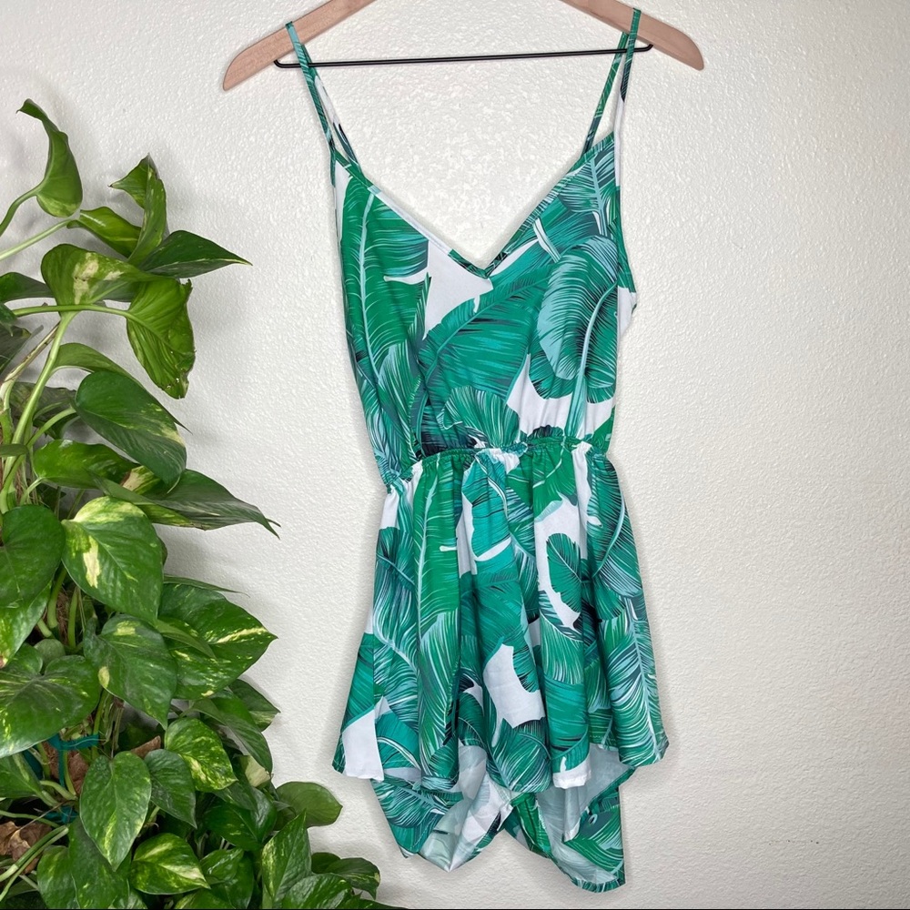 SHEIN Tropical Romper